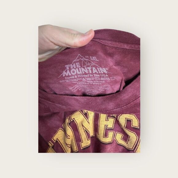 The Mountain Tee Minnesota Golden Gophers Size 5XL - Picture 3 of 4